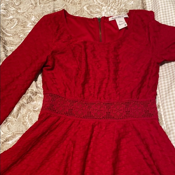 Red  skater flare dress 💋 - Picture 4 of 10